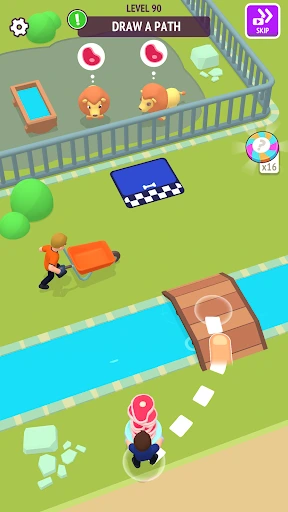 Gameplay screenshot 2 from Zoo - Happy Animals - Simulation game